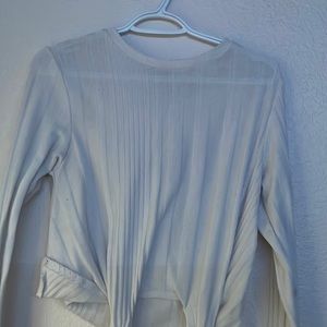 Cute white too with tie at the bottom